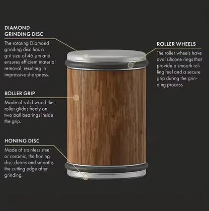 Homestarix™ Rolling Knife Sharpener Kit